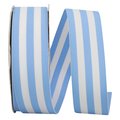 Reliant Ribbon 1.5 in. 25 Yards RD Grosgrain Stripes Ribbon, Light Blue 25103-052-09J